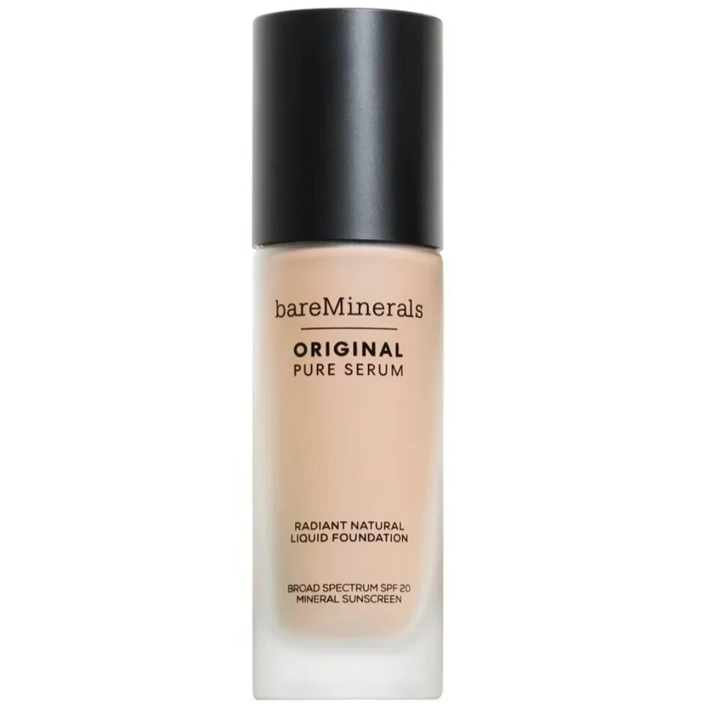 BareMinerals Original Pure Serum Radiant Liquid Foundation SPF 20 Fair Cool 1NEW